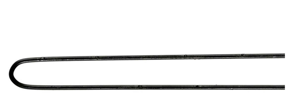Comair Postichenadeln glatt schwarz 45 x 0,8 mm (50 Stück) – Ansicht 2