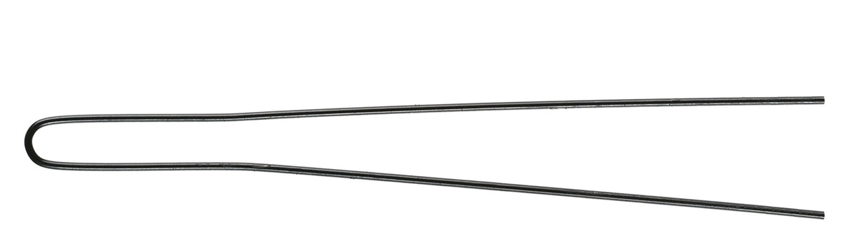 Comair Postichenadeln, 50er Beutel, glatt, 75x0,8 mm, schwarz