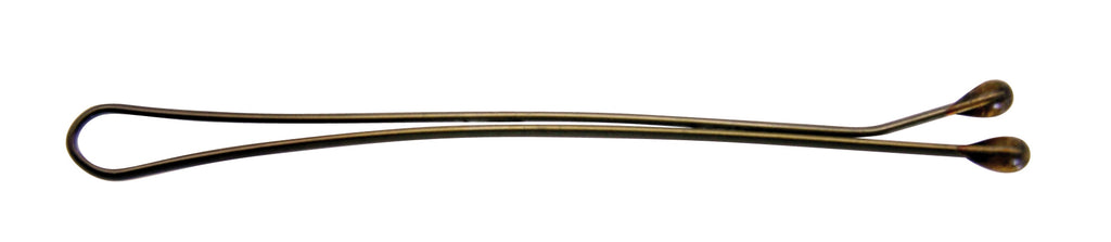 Comair Haarklemmen Klassik, 24er Karte, 48 mm, Braun – Ansicht 2
