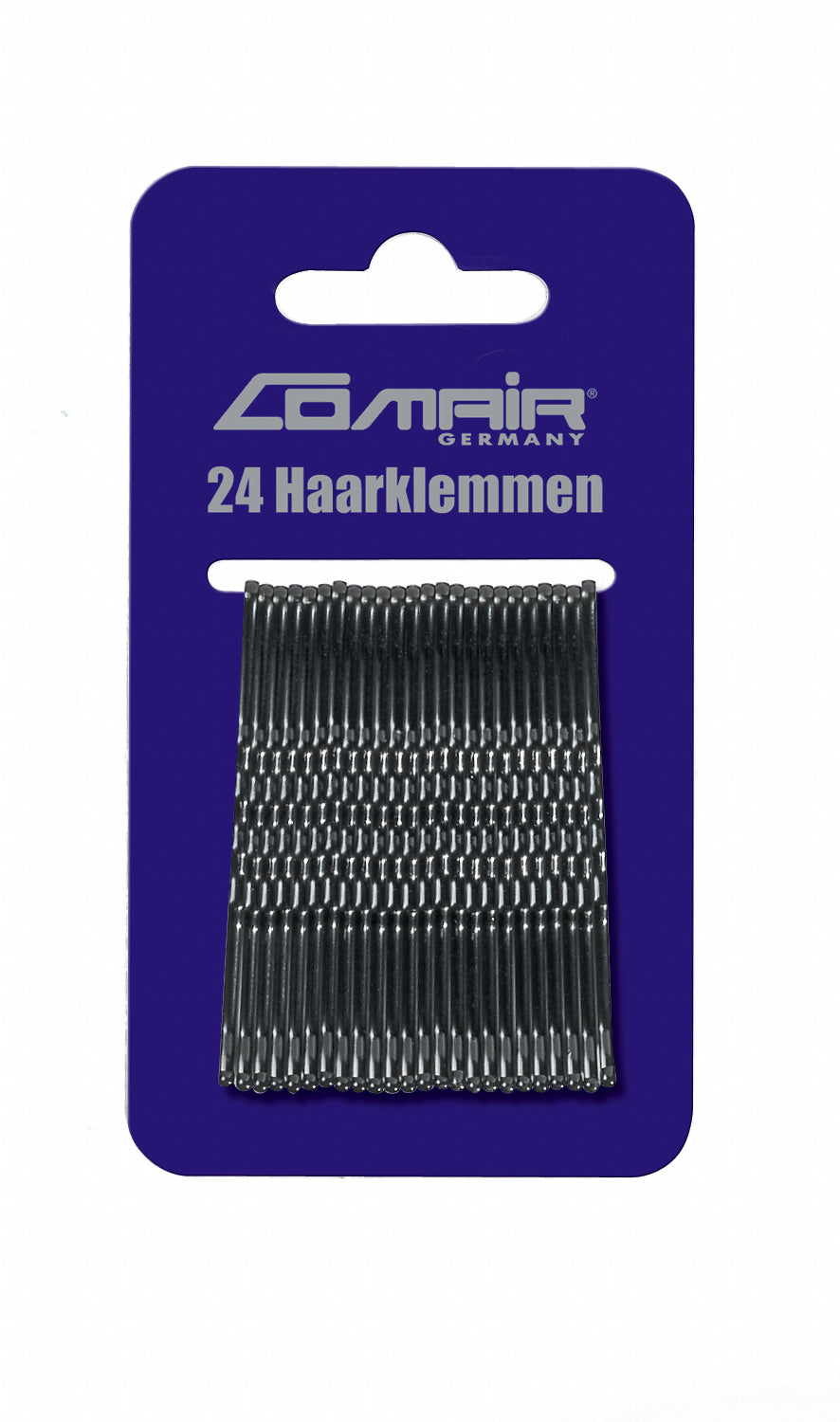 Comair Haarklemmen Klassik 24er Karte 59 mm Schwarz