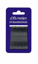 Comair Haarklemmen Klassik 24er Karte 59 mm Schwarz