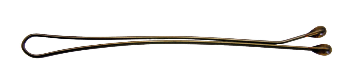 Comair Haarklemmen Klassik, 500 Stück, 48 mm, Braun