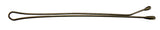 Comair Klassik Haarklemmen, 500 Stück, 59 mm, Braun