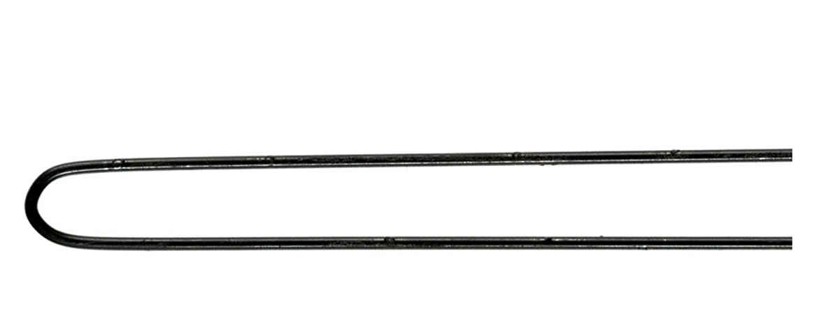 Comair Postichenadeln, 500 Stück, glatt, 65x0,8 mm, schwarz