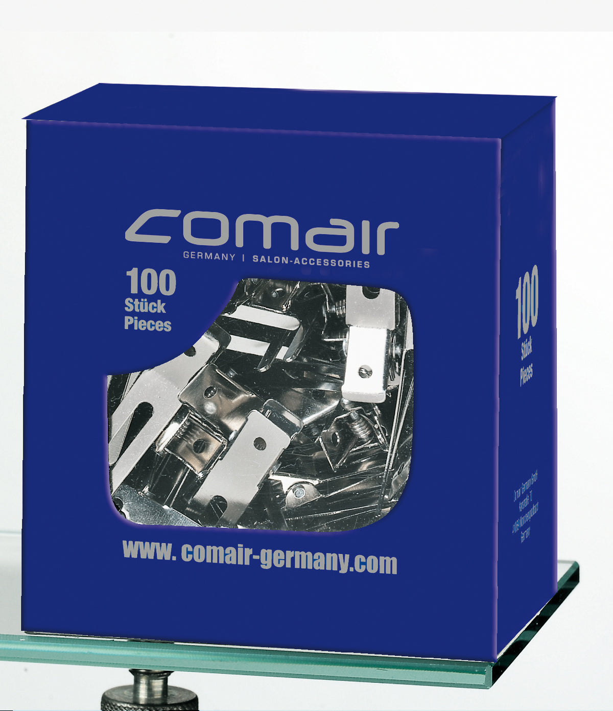 Comair Metall-Clipse 2-beinig 100 Stück – Ansicht 2