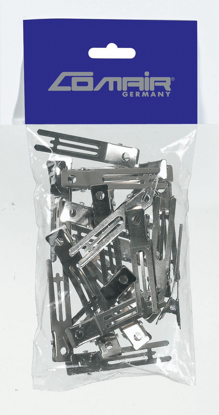 Comair Metall-Clips 3-beinig, 46 mm, 20 Stück – Ansicht 3