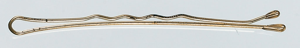 Comair Haarklemmen Gold, 5 cm, 24 Stück, gewellt