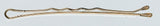 Comair Haarklemmen Gold, 5 cm, 24 Stück, gewellt