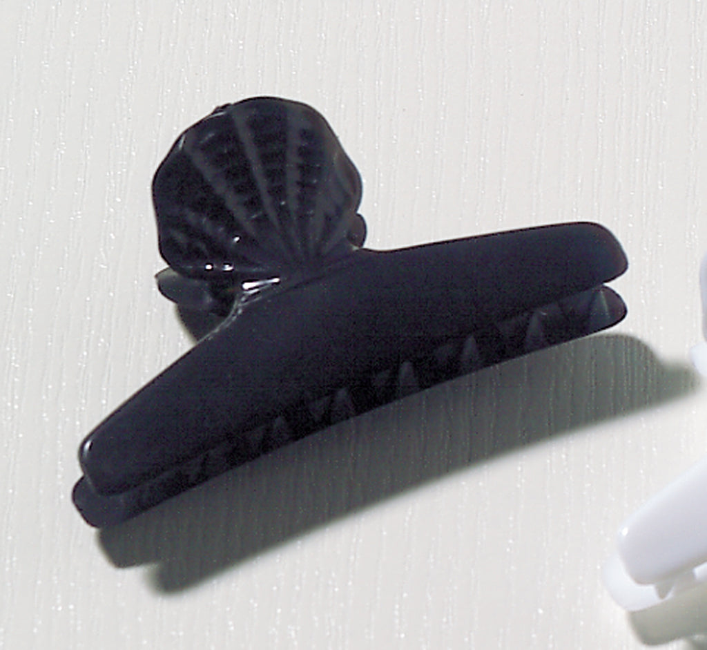 Comair Fashion Hair-Clips 12er Schwarz (82 mm)