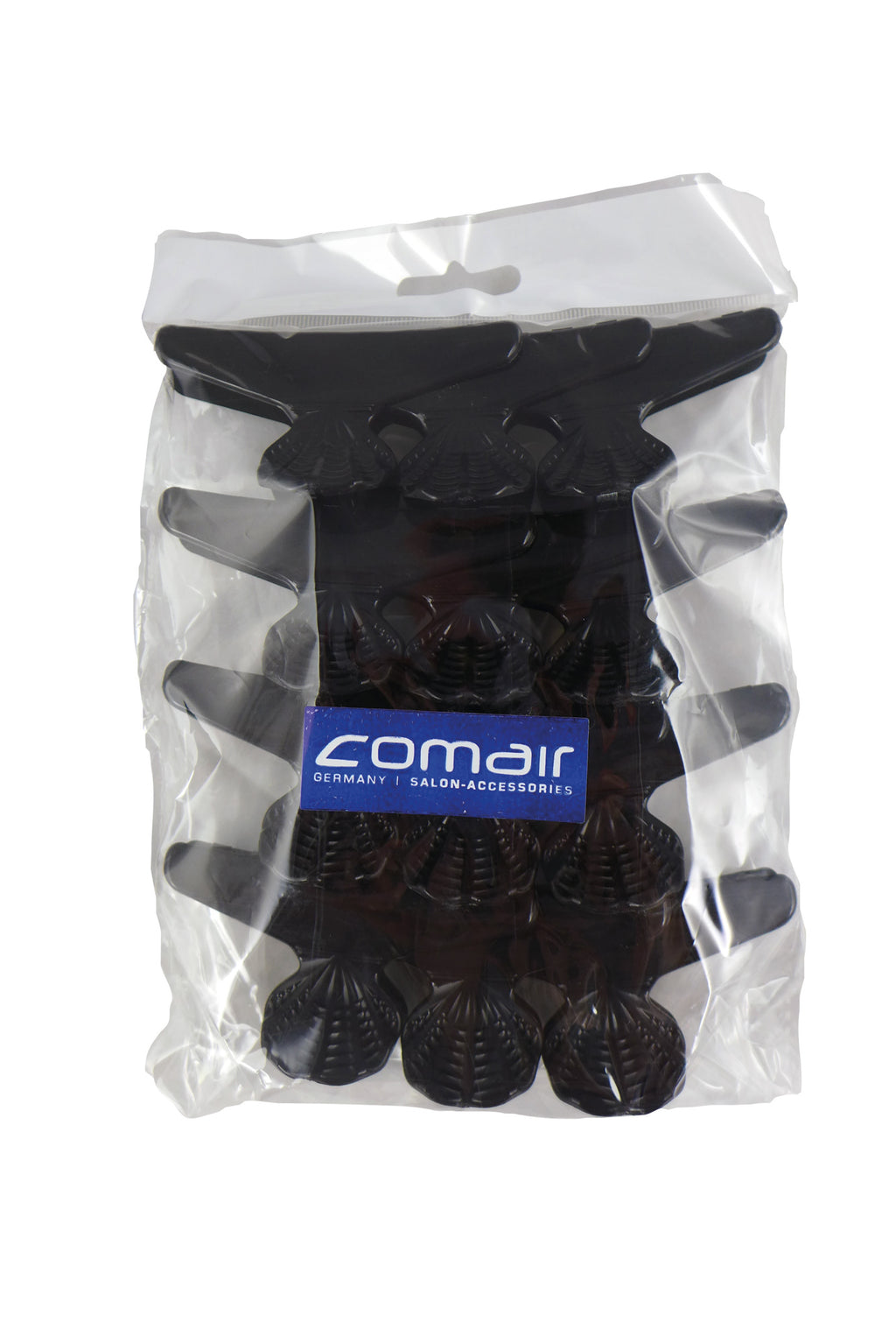 Comair Fashion Hair-Clips 12er Schwarz (82 mm) – Ansicht 2