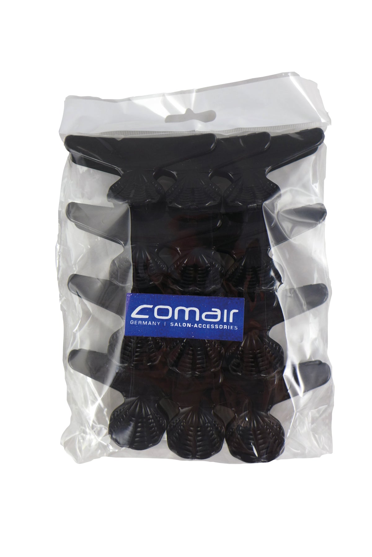 Comair Fashion Hair-Clips 12er Schwarz (82 mm) – Ansicht 2