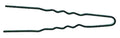 Ari Haarnadeln schwarz 60x1,2mm gewellt