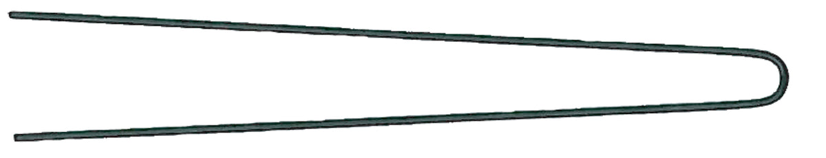 Postichenadeln Gr. 27 60x0,8mm glatt schwarz lose 800 Stück