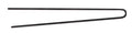 Haarnadeln 33 schwarz 72x1,2mm glatt 16 Stück