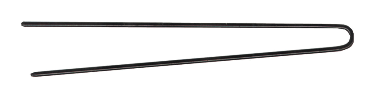 Haarnadeln 33 schwarz 72x1,2mm glatt 16 Stück