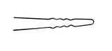 Lockennadeln dünn 55 x 0,6mm schwarz 50Beutel