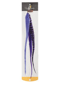 Featherlocks Purples Statement Clips