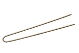 Comair Lockennadeln, Braun, Geriffelt, 72 mm, 500er Box