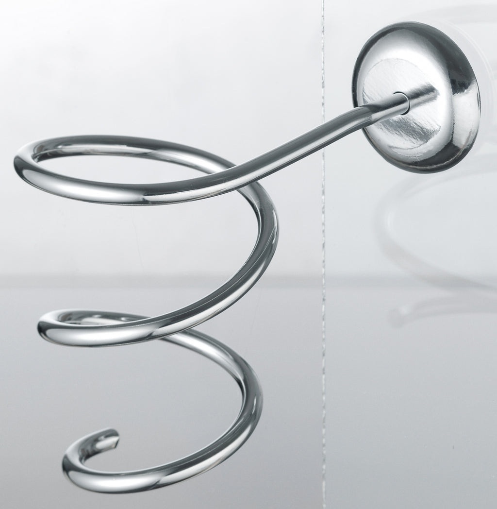 Comair Fönhalter Spirale verchromt zum Anschrauben Ø 8,5 cm – Ansicht 2