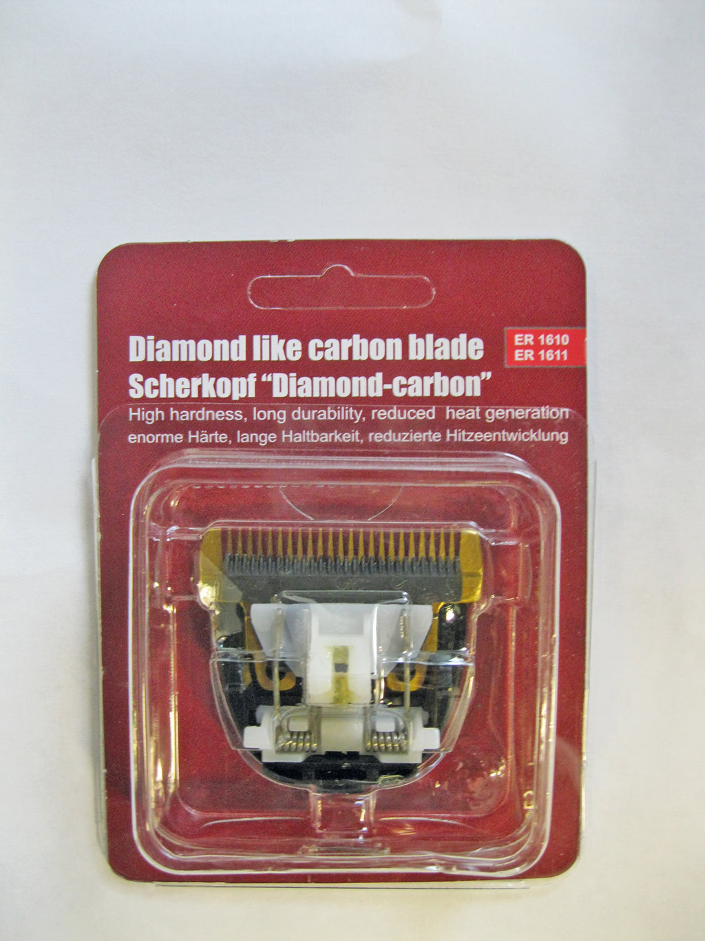 SANSHIN DLC Scherkopf (Diamond-like-Carbon) für Panasonic ER1610/ER1611/ER1511/ER1512/ER-GP80, 37 mm – Ansicht 3