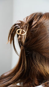 Haarkralle gold