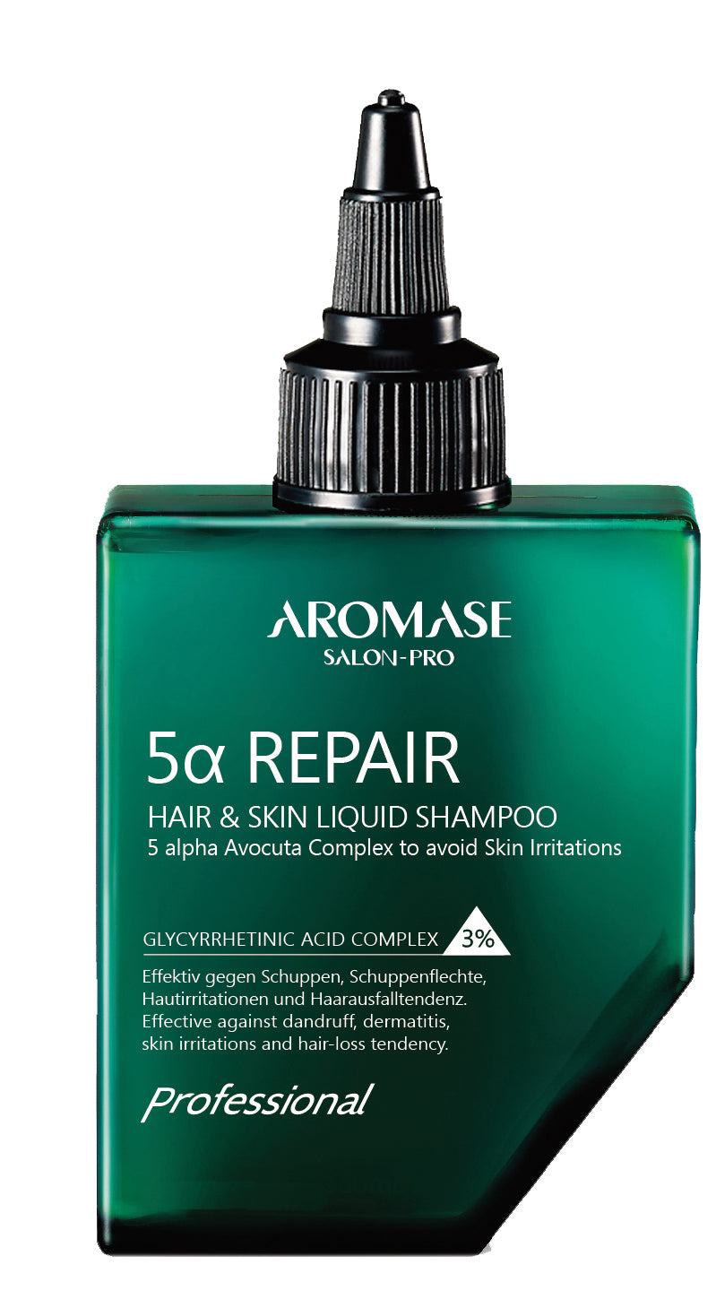 AROMASE Salon-Pro 5a Repair Hair & SkinLiquid Shampoo 40 ml – Ansicht 2