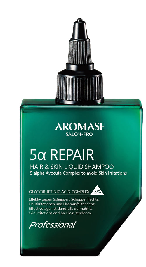 AROMASE Salon-Pro 5a Repair Hair & SkinLiquid Shampoo 40 ml – Ansicht 2