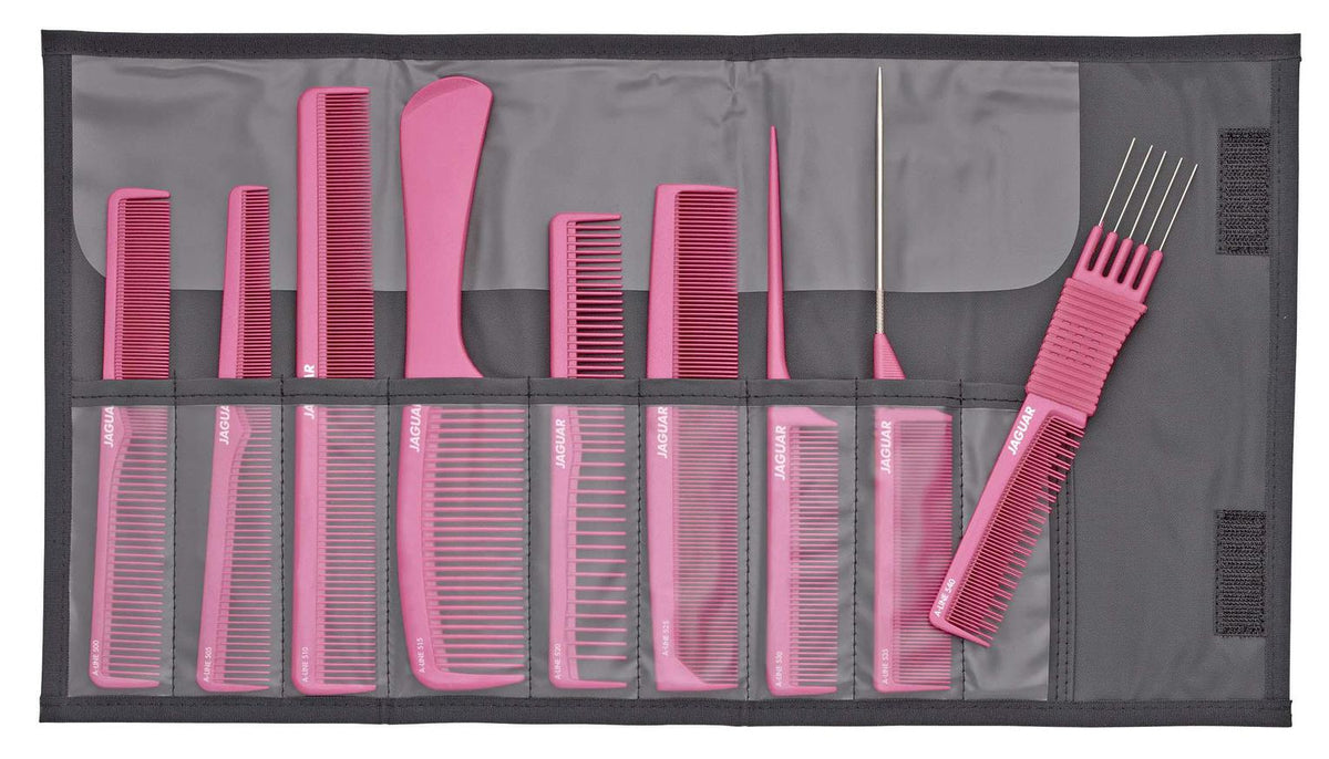 Jaguar Kamm-Set A-Line pink metallic