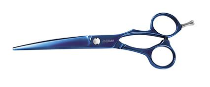 Jaguar Haarschneideschere 5,5" TB 27155-3 Xenox Design Blue Limited Edition.
