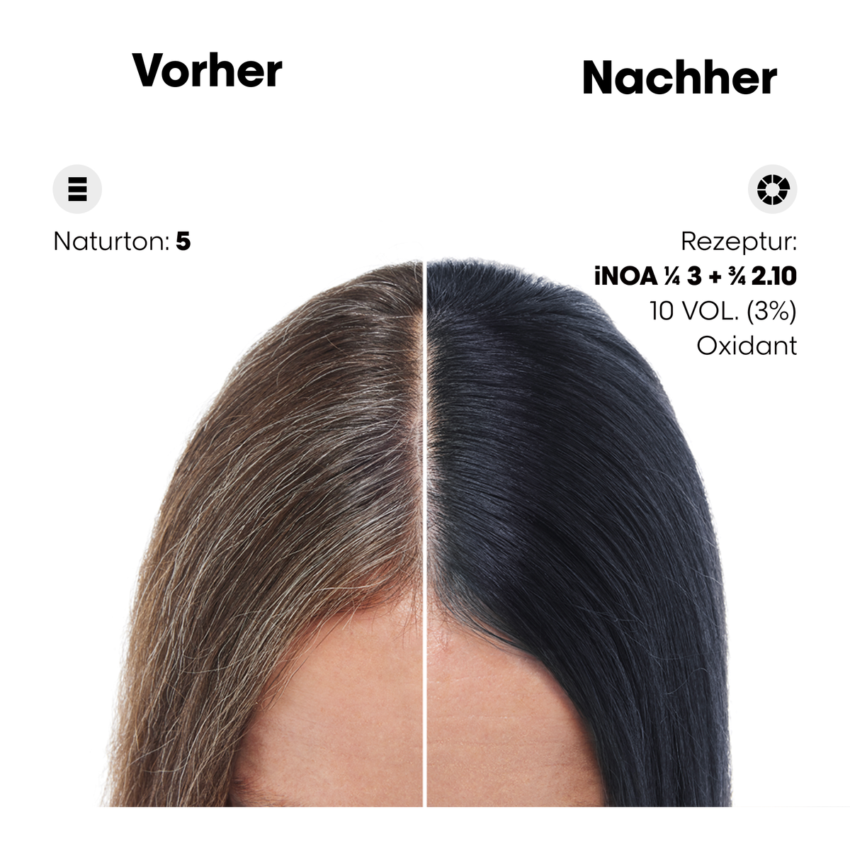 L'Oréal Professionnel Inoa 4.45 Mittelbraun Kupfer Mahagoni – Friseuroutlet