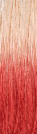 Solutions centralbl./red Echthaar Bicolours 25 cm 10 St.