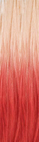 Solutions centralbl./red Echthaar Bicolours 25 cm 10 St.