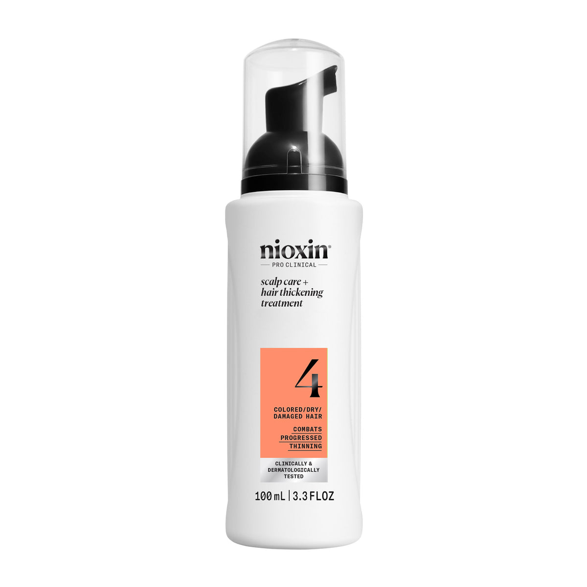 Nioxin Scalp + Hair System 4 Treatment Leave-In Mousse 100 ml