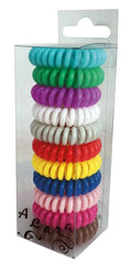 Haargummis bunt