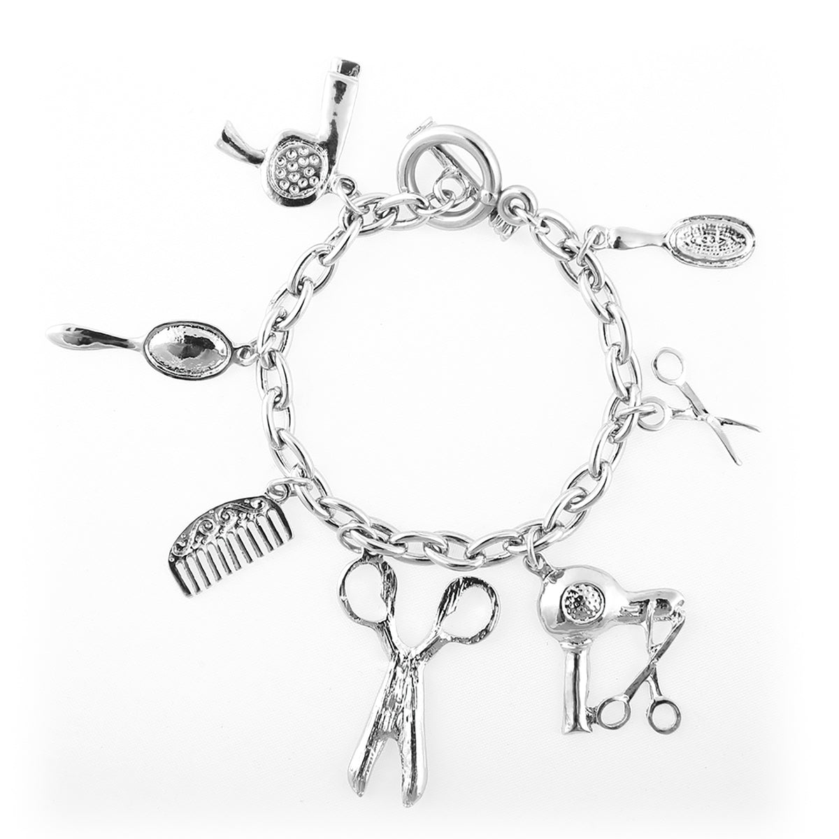 Armband mit Friseur-Utensilien – Ansicht 2