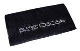 SBC Handtuch schwarz 50x90cm Logo – Ansicht 2