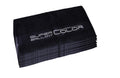 SBC Handtuch schwarz 50x90cm Logo