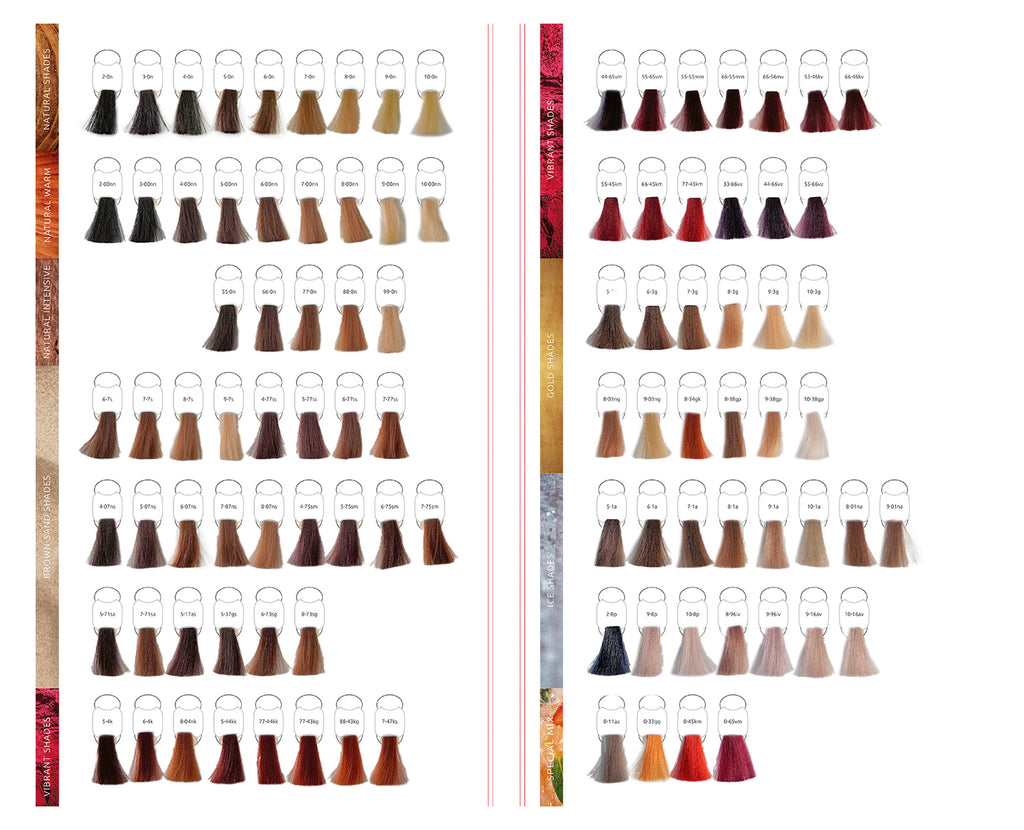 Super Brillant Color Farbberatungskarte – Friseuroutlet