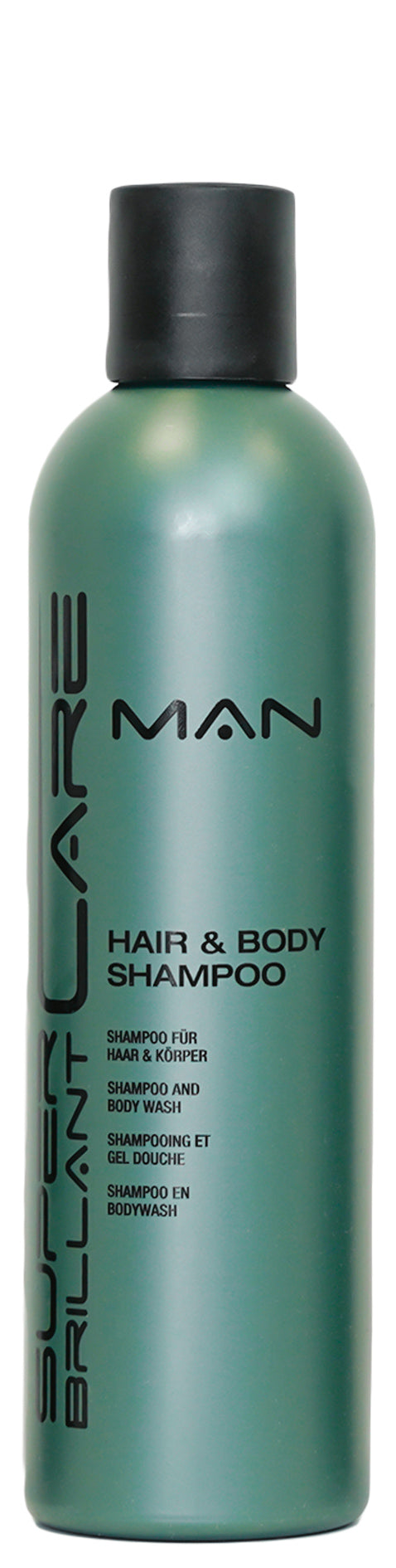 Super Brillant Care Man Hair & Body Shampoo 250 ml