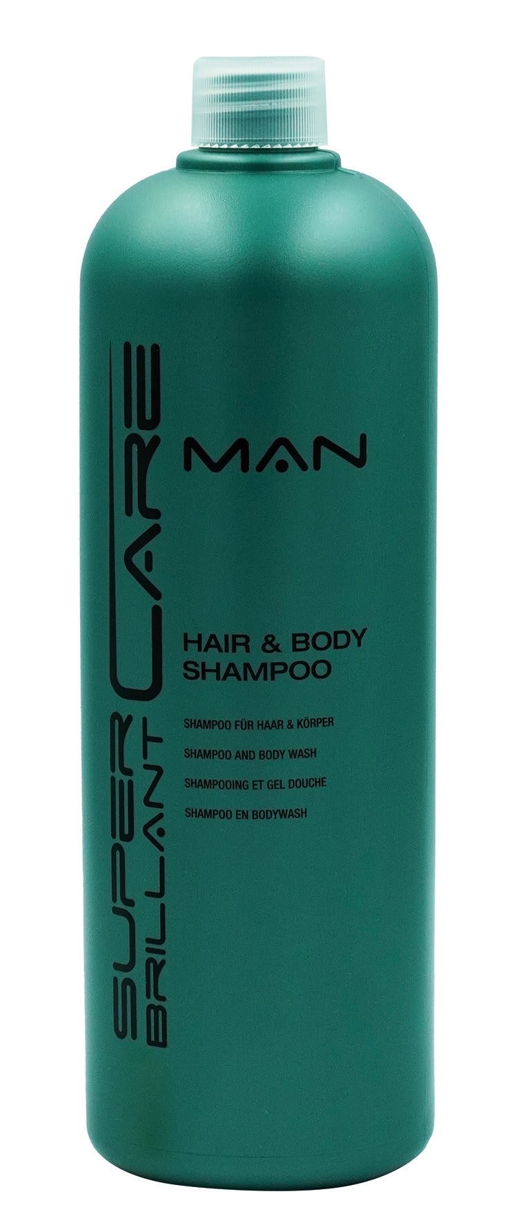 Super Brillant Care Man Hair & Body Shampoo 1000 ml – Ansicht 3