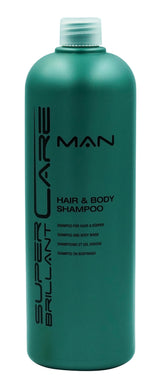 Super Brillant Care Man Hair & Body Shampoo 1000 ml – Ansicht 3