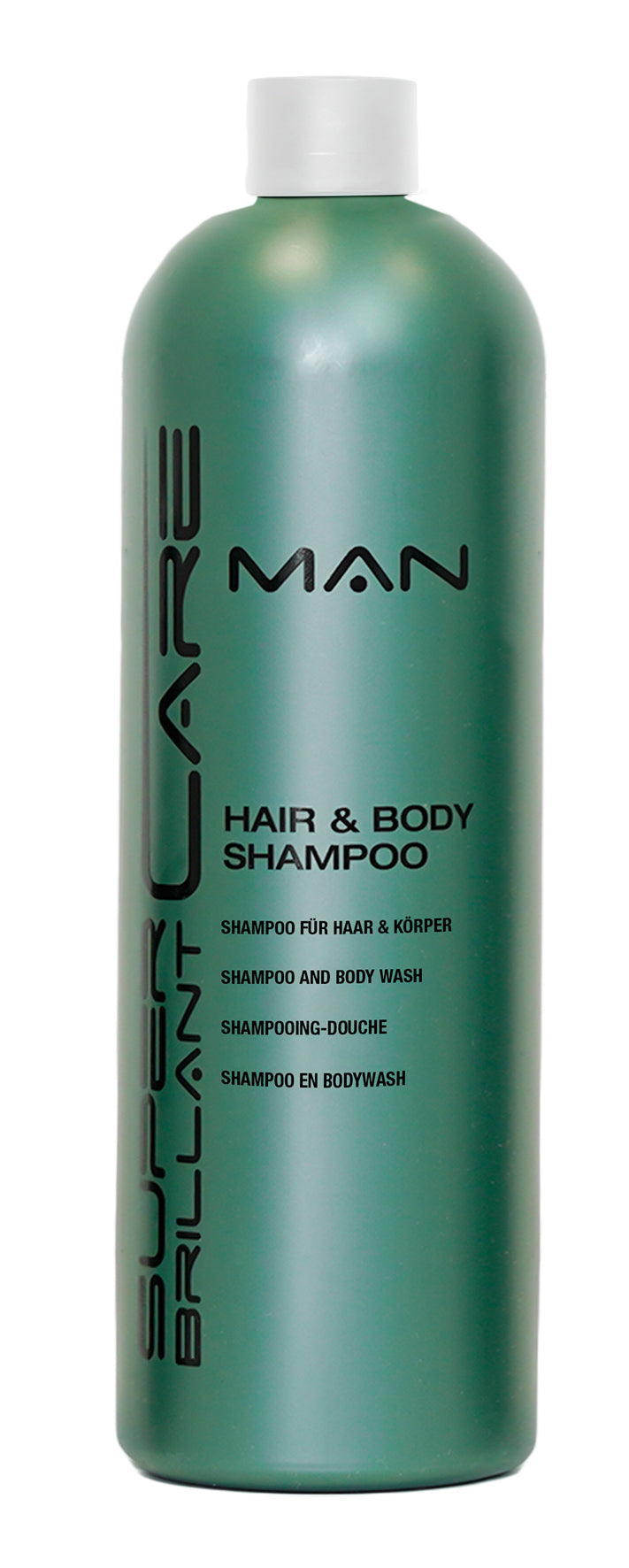 Super Brillant Care Man Hair & Body Shampoo 1000 ml