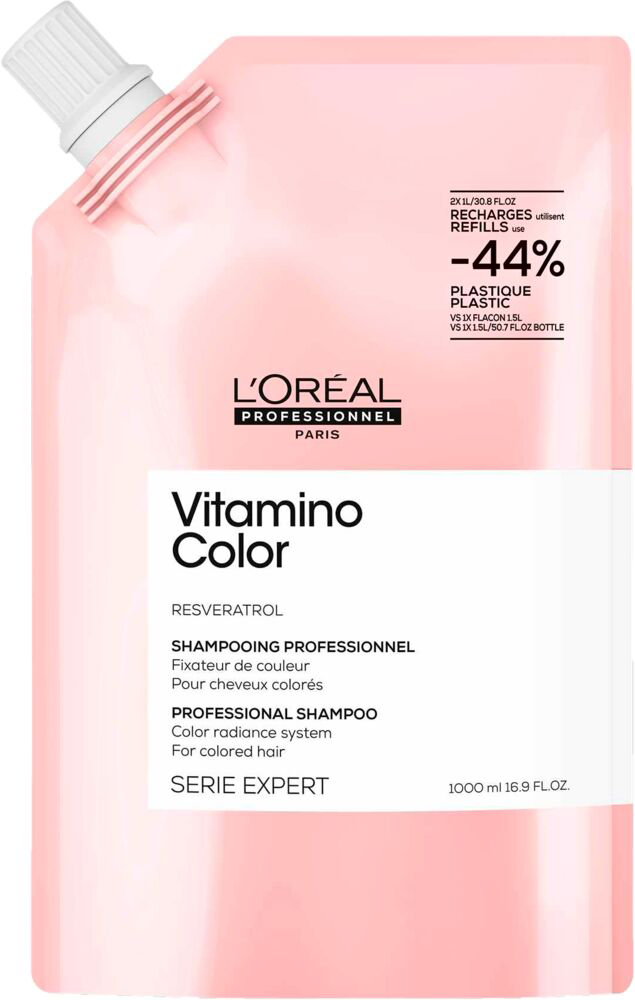 L'Oreal Professionnel Serie Expert Vitamino Color Shampoo Refill, 1000 ml