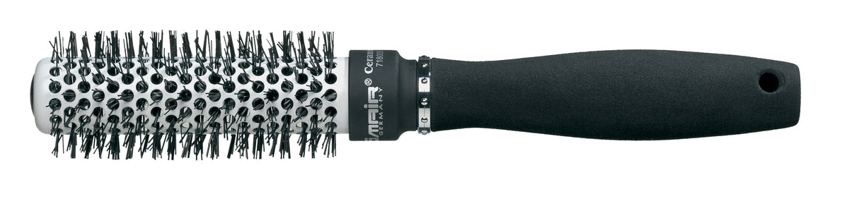 Comair Föhnbürste Ceramic Grey, Ceramichülse, 25/40 mm – Friseuroutlet