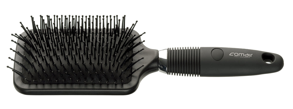 Comair Paddle Brush Brettbürste, schwarz, 13-reihig