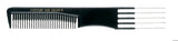 Comair Black Profi Line Toupier-Gabelkamm 102 B, 19,5 cm