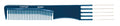 Comair Toupier-Gabelkamm 102 Blue Profi Line