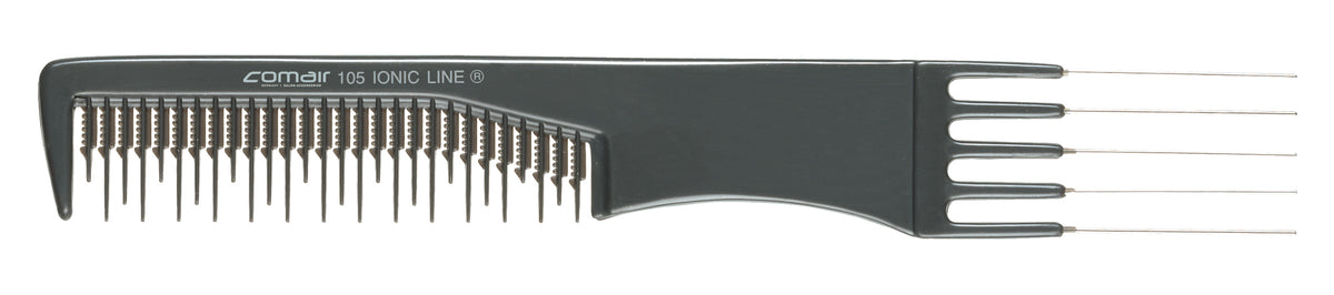 Comair Ionic Profi Line Toupier-Gabelkamm 105, 19,5 cm – Ansicht 2