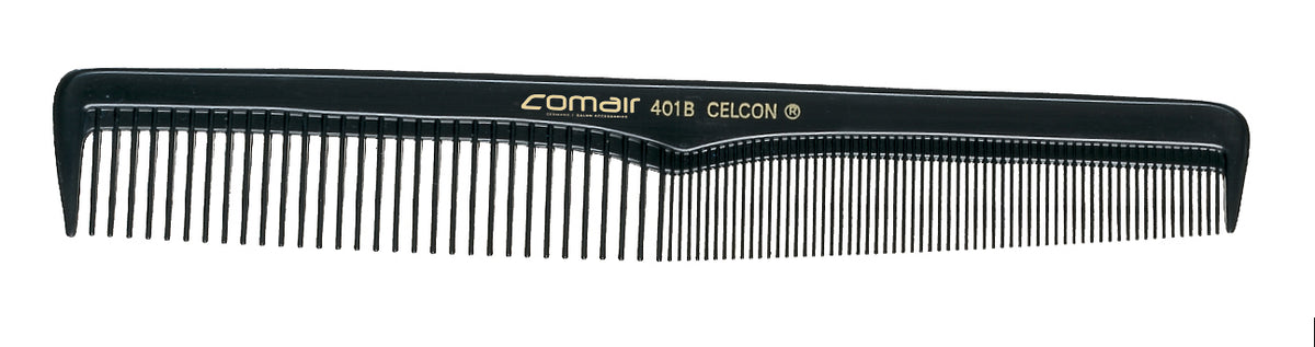 Comair Haarschneidekamm 401 Black Profi Line, 18 cm