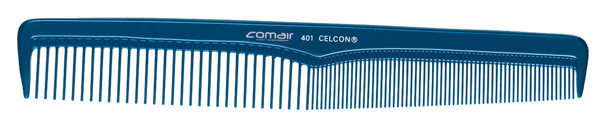 Comair Blue Profi Line Haarschneidekamm 401, leichte Schrägung, 18 cm